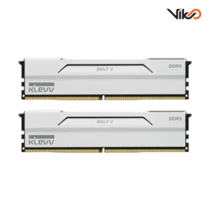 رم کامپیوتر DDR5 دو کاناله 6400 مگاهرتز CL32 کلو مدل BOLT V White ظرفیت 32 گیگابایت