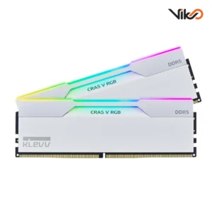رم کامپیوتر DDR5 دو کاناله CL34 کلو مدل CRAS V White RGB