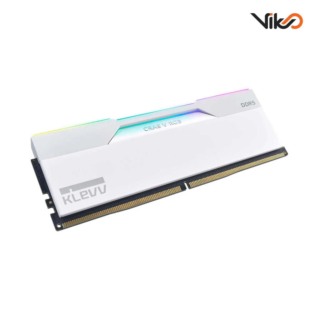 رم کامپیوتر DDR5 دو کاناله CL34 کلو مدل CRAS V White RGB