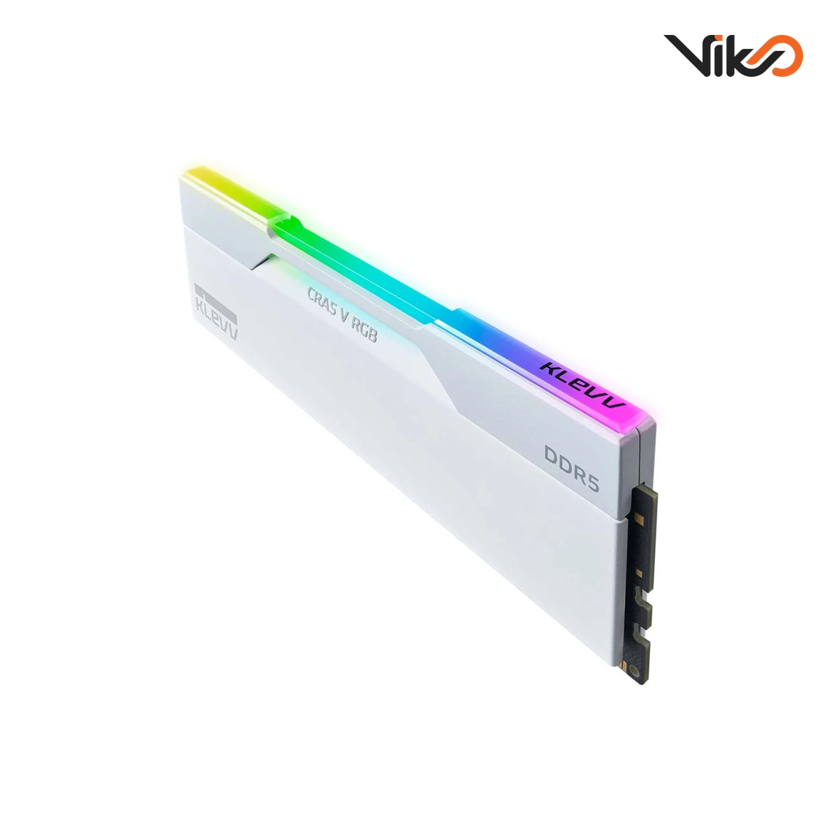 رم کامپیوتر DDR5 دو کاناله CL34 کلو مدل CRAS V White RGB