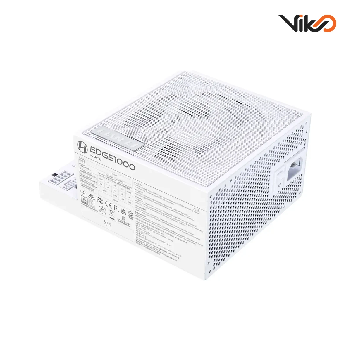منبع تغذیه کامپیوتر لیان لی مدل EDGE GOLD 1000W UK White