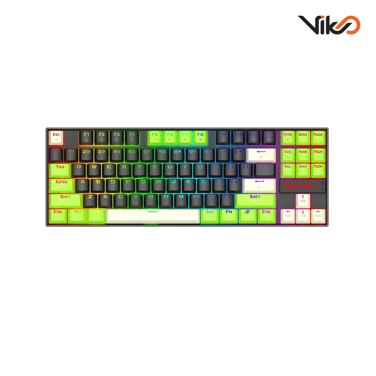 کیبورد گیمینگ ردراگون مدل Kumara K552 BGC-M RGB (1)
