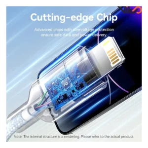کابل شارژ USB به Lightning ونشن مدل LANBF طول 1 متر