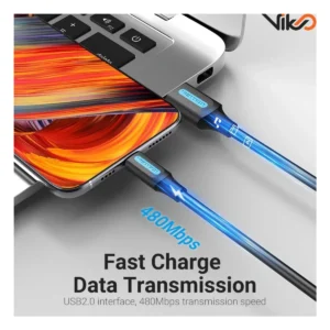 کابل شارژ USB-C to USB-A ونشن مدل CORBH طول 2 متر