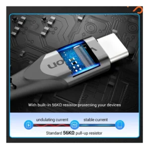 کابل شارژ USB به Type-C ونشن مدل COKBC طول 0.25 متر