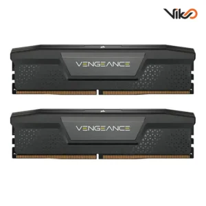 رم کامپیوتر DDR5 دو کاناله 6400 مگاهرتز CL36 کورسیر مدل VENGEANCE ظرفیت 32 گیگابایت
