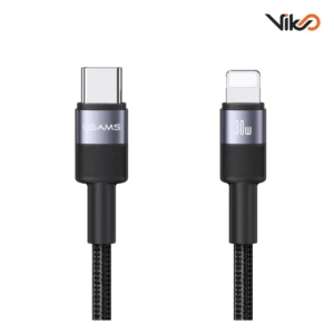 کابل تبدیل Type-C به Lightning یوسمز مدل US-SJ729 طول 1.2 متر