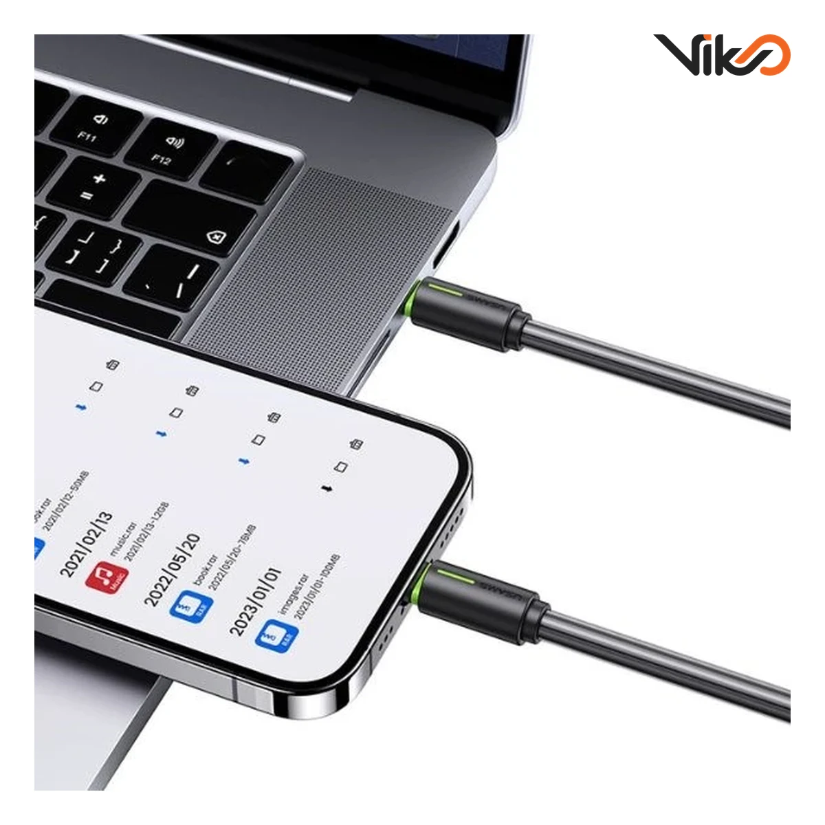 کابل تبدیل Type-C به Lightning یوسمز مدل US-SJ735 طول 1 متر