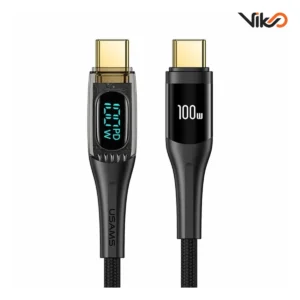 کابل تبدیل دو سر Type-C یوسمز مدل US-SJ590 طول 1.2 متر