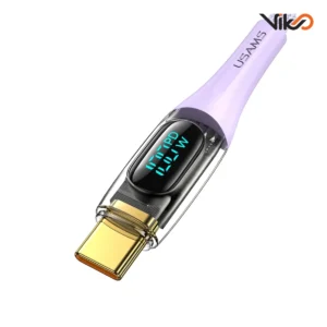 کابل تبدیل دو سر Type-C یوسمز مدل US-SJ590 طول 1.2 متر