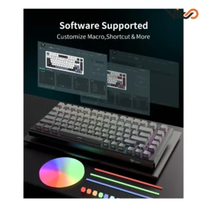 کیبورد بی سیم گیمینگ اونیکوما مدل G83 (3)